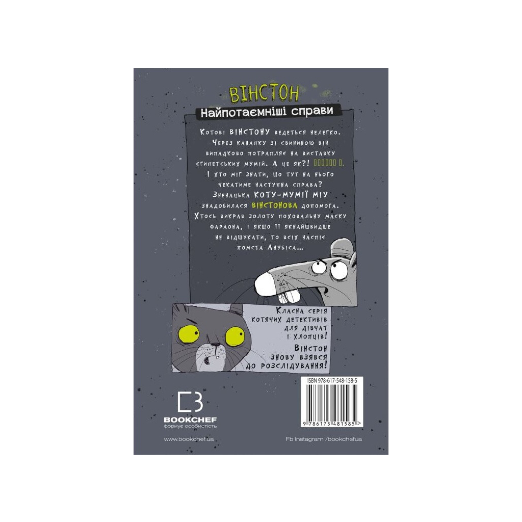 Комікс Вінстон. Найпотаємніші справи: Прокляття вартового кота - Фрауке Шойнеманн BookChef (9786175481585) - изображение 3