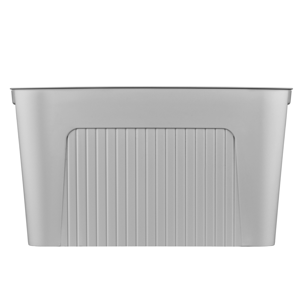 Контейнер для зберігання Ardesto З кришкою Сірий 23 л (ARHC2523G) - зображення 4