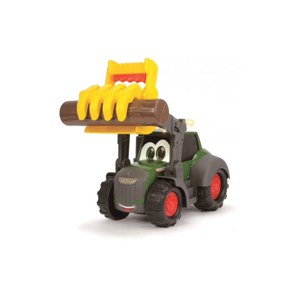 Спецтехніка Dickie Toys Трактор лісника АВС "Фендт" з краном, зі звук. та світл. ефектами, 65 см (4119001) - зображення 4