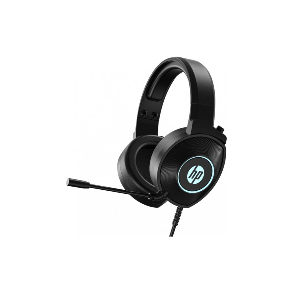 Навушники HP DHE-8008U USB 7.1 LED Black (DHE-8008U) - зображення 1