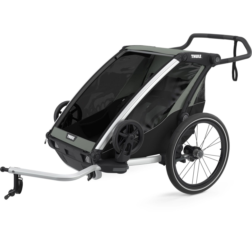 Коляска Thule Chariot Lite Double (Agave) (TH 10203022) - зображення 1