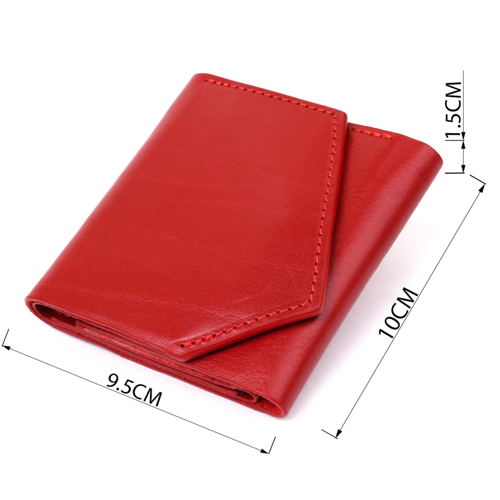 Гаманець Grande Pelle Червоний (11365) - зображення 3