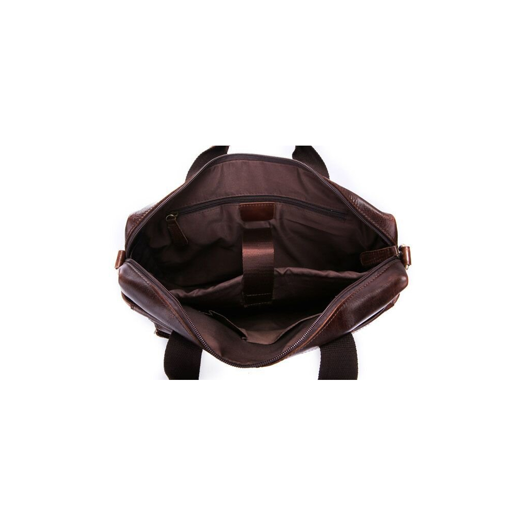 Сумка Vintage Коричнева (14114) - зображення 8