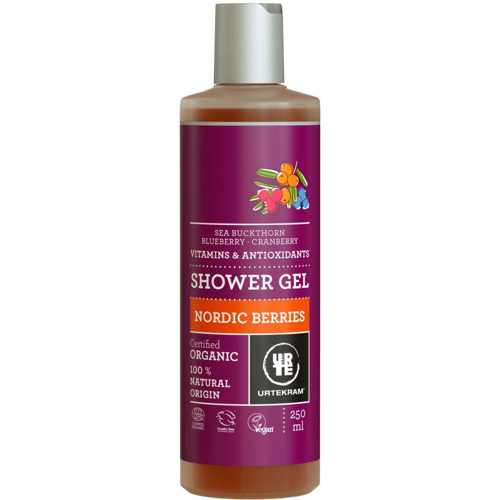 Гель для душу Urtekram органічний Скандинавські ягоди 250 мл (83655) - зображення 1