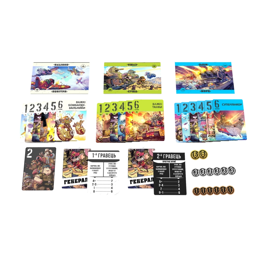 Настільна гра Games 7 Days Звірі на Війні: По всіх фронтах (ПВФ0201) - зображення 2