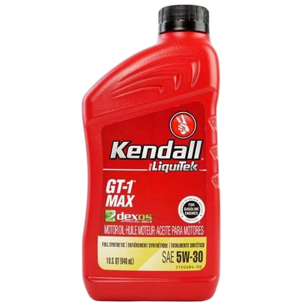 Моторна олива Kendall GT-1 Max Full Synthetic 5w-30, 0,946 л - зображення 1