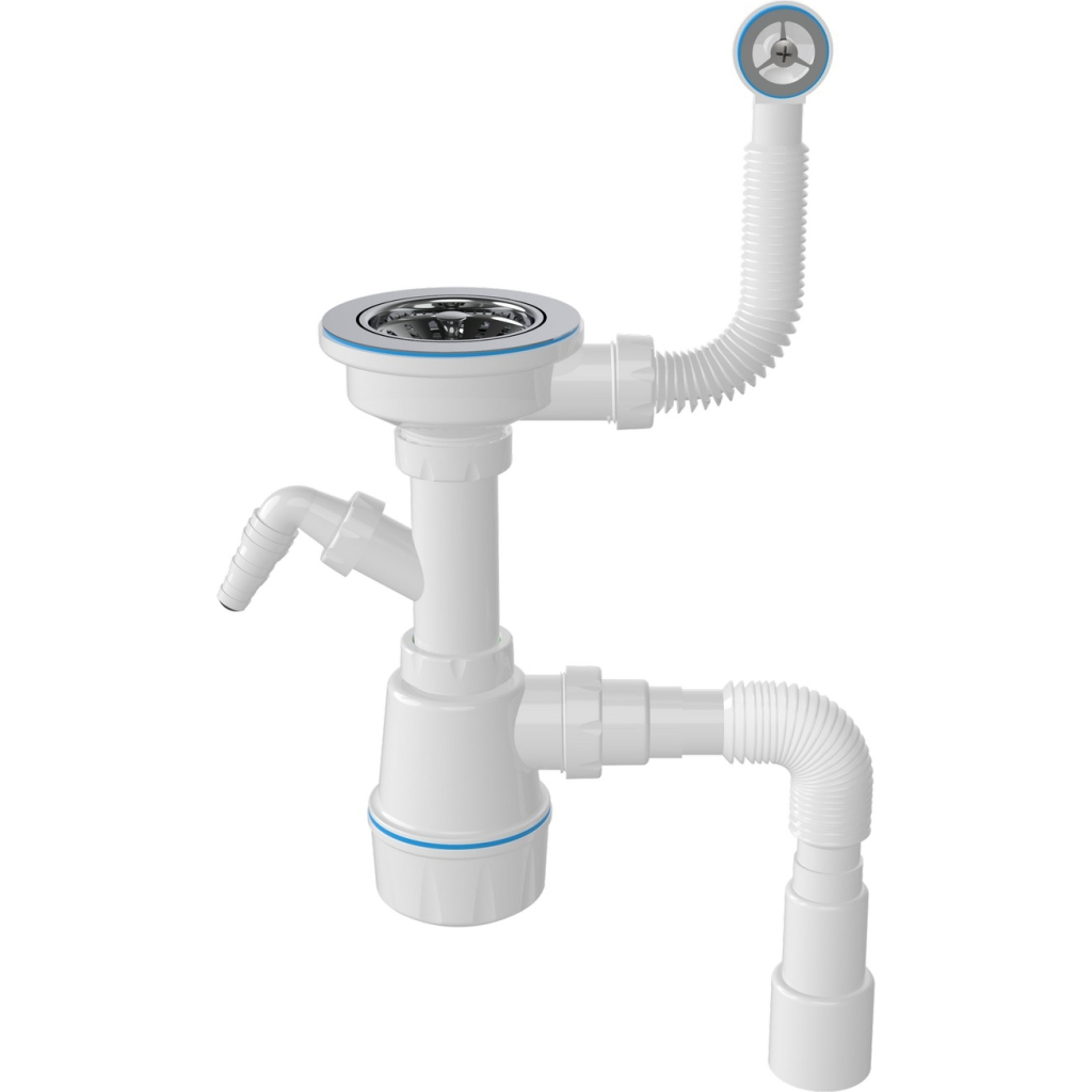 Мийка кухонна GRANADO Basic Artes grafito (+ змішувач Campo LUX inox + дозатор Redondo inox + кошик + (ksg1109) - зображення 10