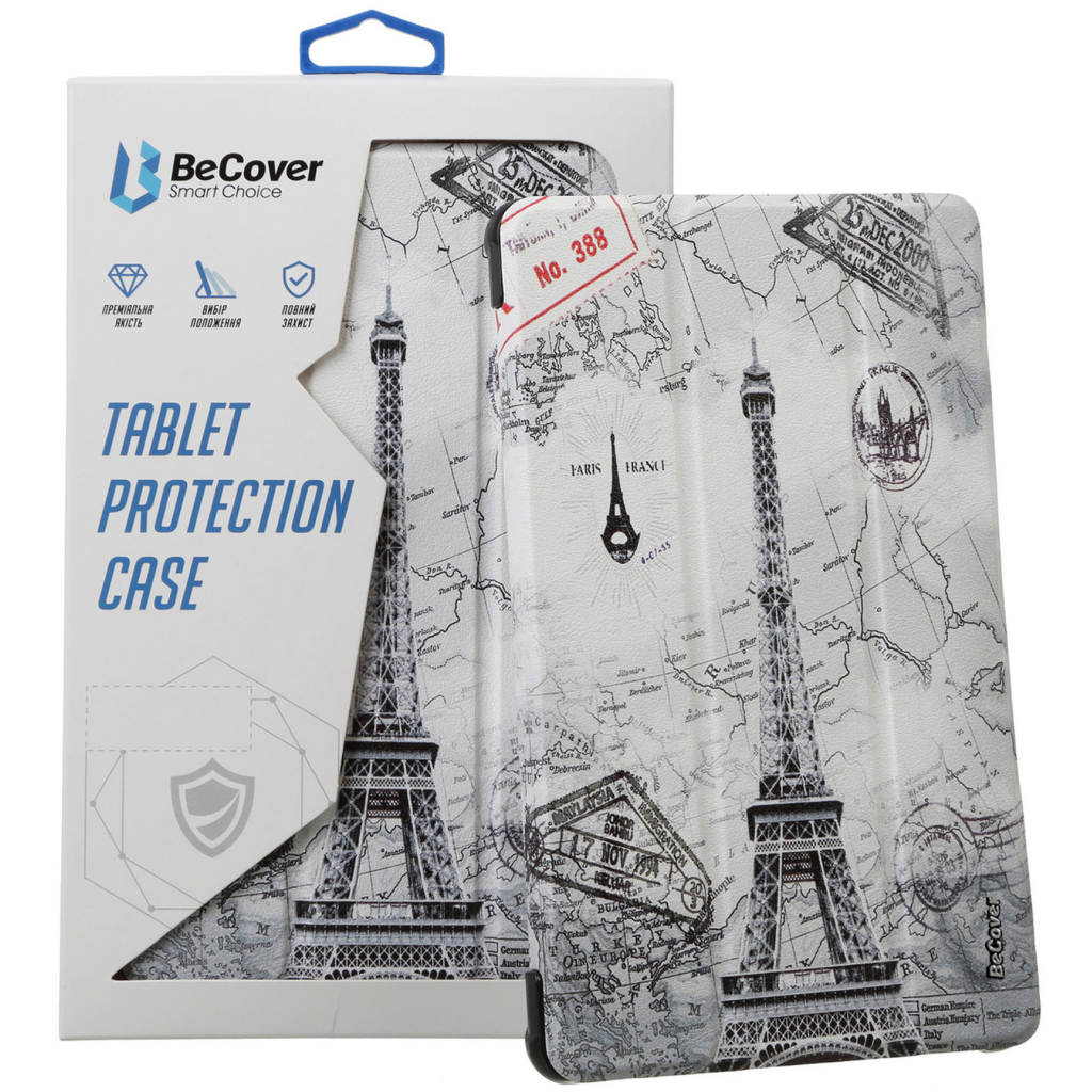 Чохол до планшета BeCover Smart Case Samsung Galaxy Tab A8 10.5 (2021) SM-X200 / SM-X205 Paris (708065) - зображення 1