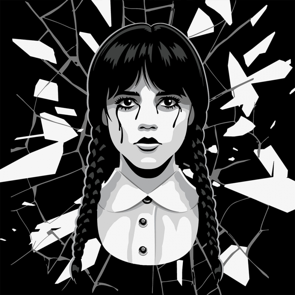 Картина по номерам Santi Wednesday. Gift 40х40см LED підсвітка (955075) - зображення 1