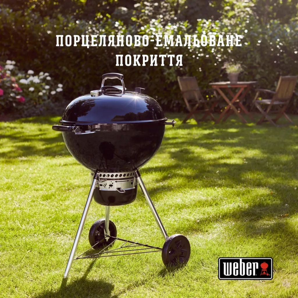 Гриль-барбекю Weber Master-Touch GBS E-5750 57 см Black (14701004) - зображення 4