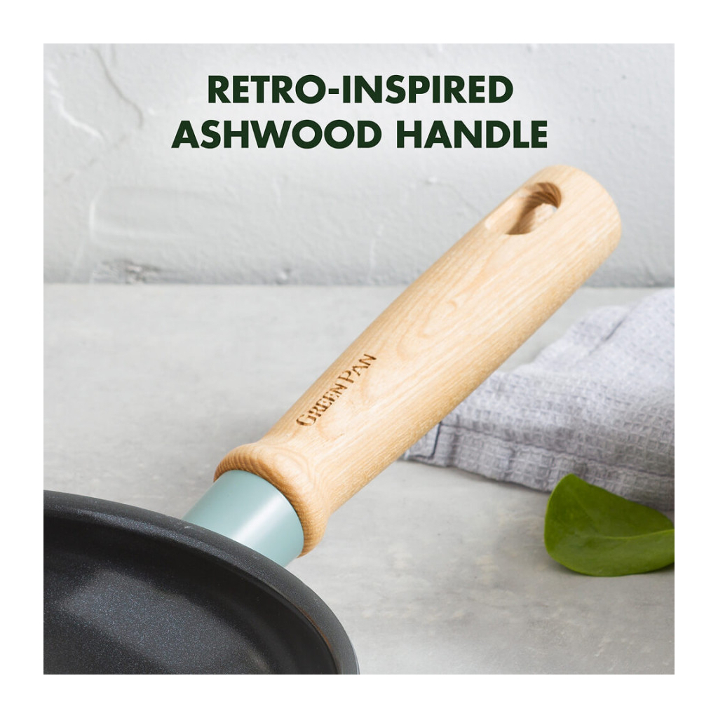 Сковорода GreenPan Mayflower, 20 см з керамічним покриттям, блакитна (CC001667-001) - зображення 5