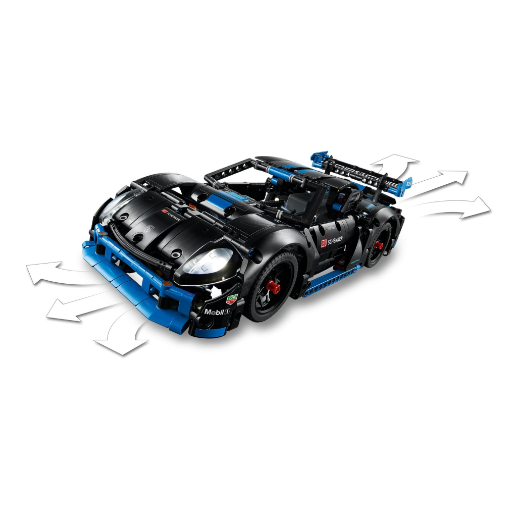 Конструктор LEGO Technic Автомобіль для перегонів Porsche GT4 e-Performance (42176) - зображення 5