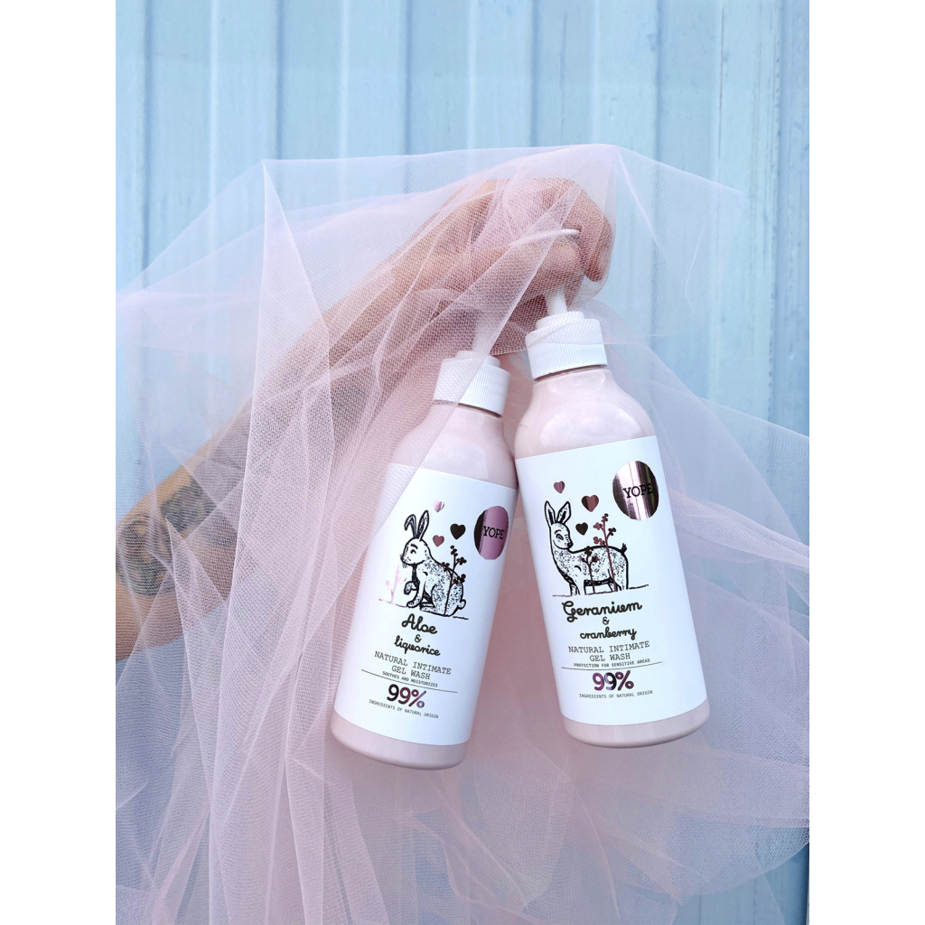 Гель для інтимної гігієни Yope Geranium & Cranberry 300 мл (5903760200145) - изображение 3