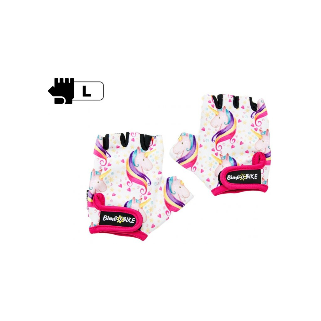 Велорукавиці Bimbo Bike KIDS L Unicorn (90962/1-IS) - зображення 2