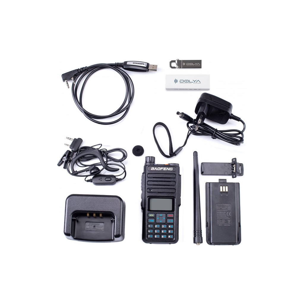 Портативна рація Baofeng DR-1801UV із AES+ флеш пам'ять 64 ГБ - изображение 8