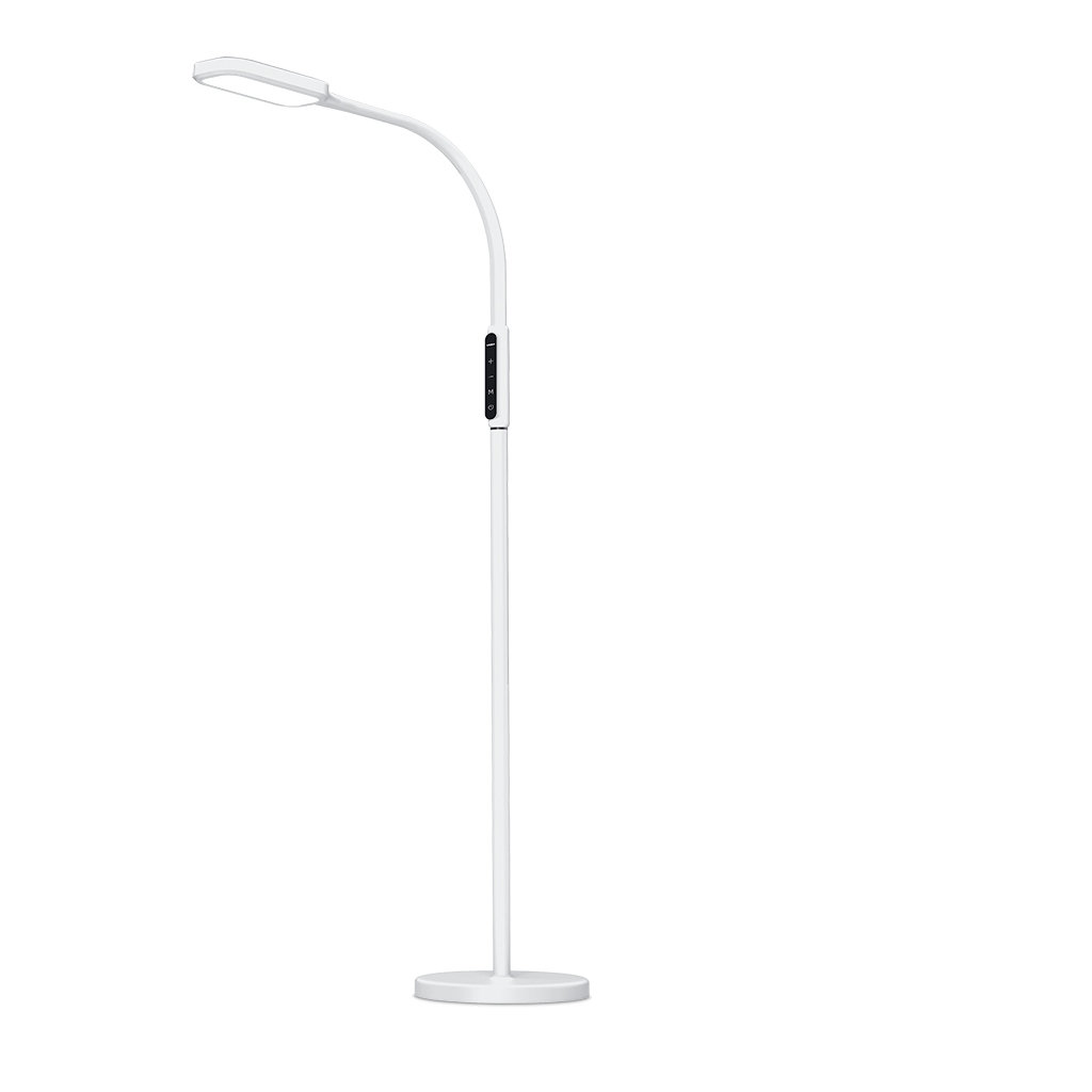 Торшер Videx LED торшер підлоговий білий14W 3000-5500K 220V (VL-TF07W) - изображение 1