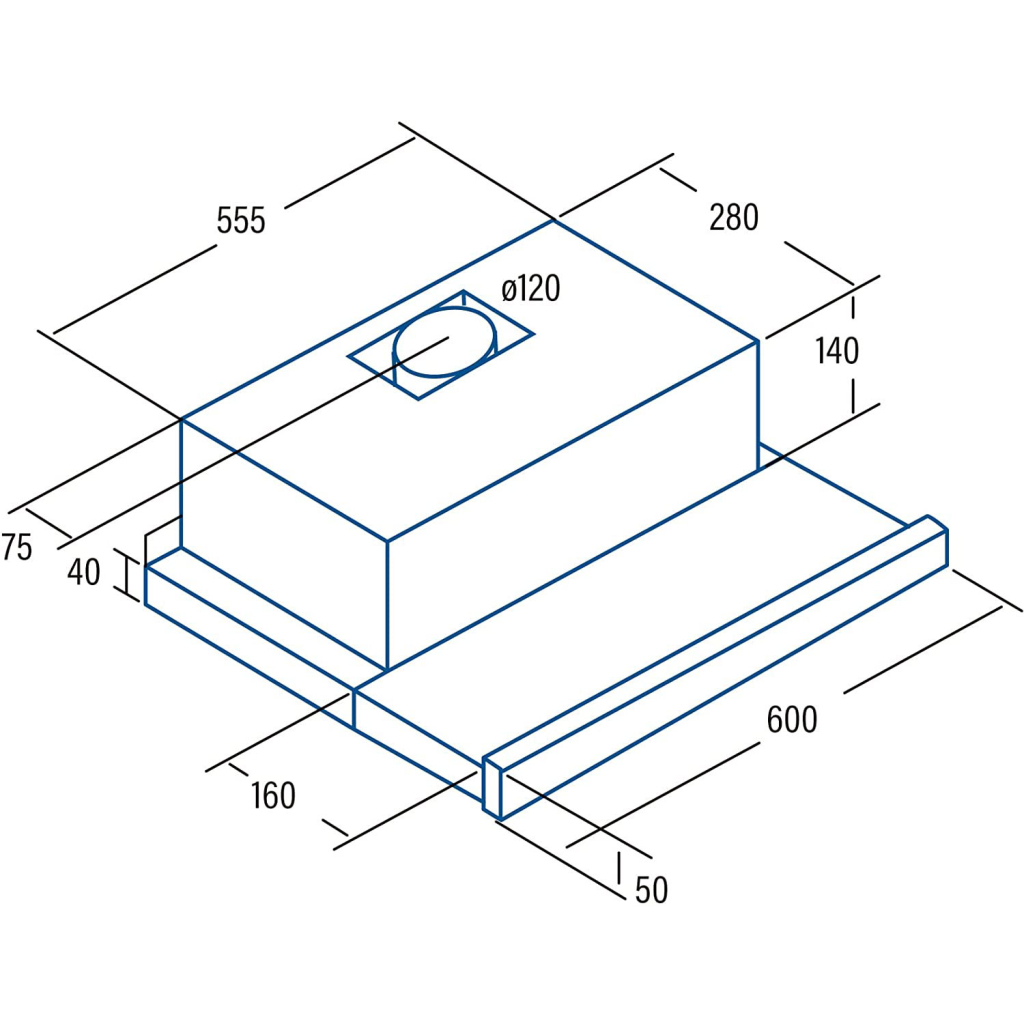 Витяжка кухонна Cata TF-5260 X - зображення 8
