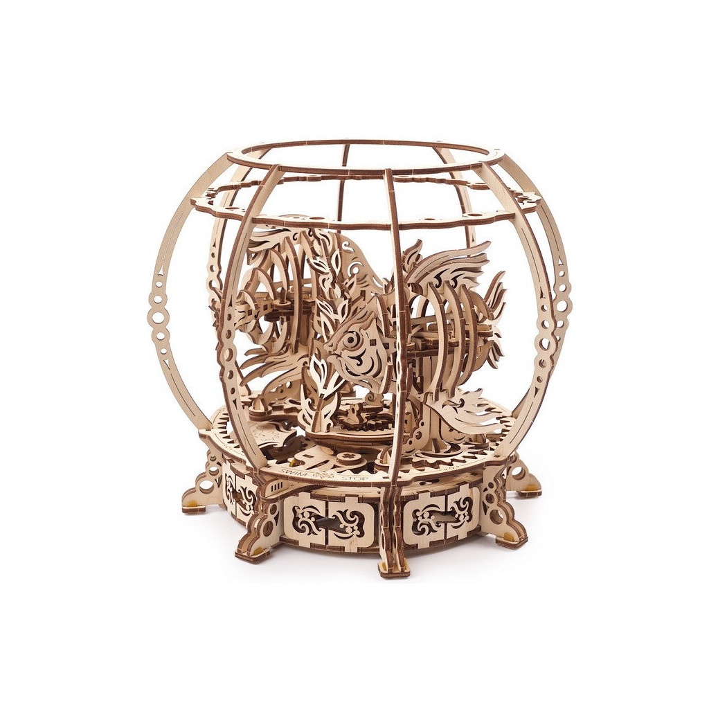 Конструктор Ugears Механічний акваріум (70155) - зображення 2
