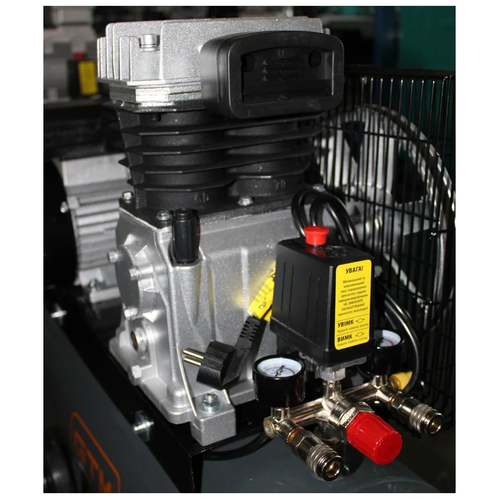 Компресор GTM 400/300л/хв 2,2кВт 10бар 220В, 50л (KCH2070A-50L) - зображення 3