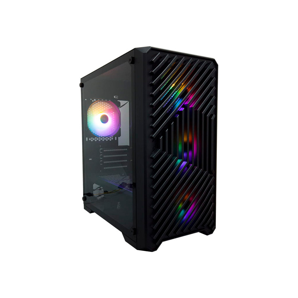 Корпус для ПК 1stPlayer T5-BK-4F1 - зображення 3