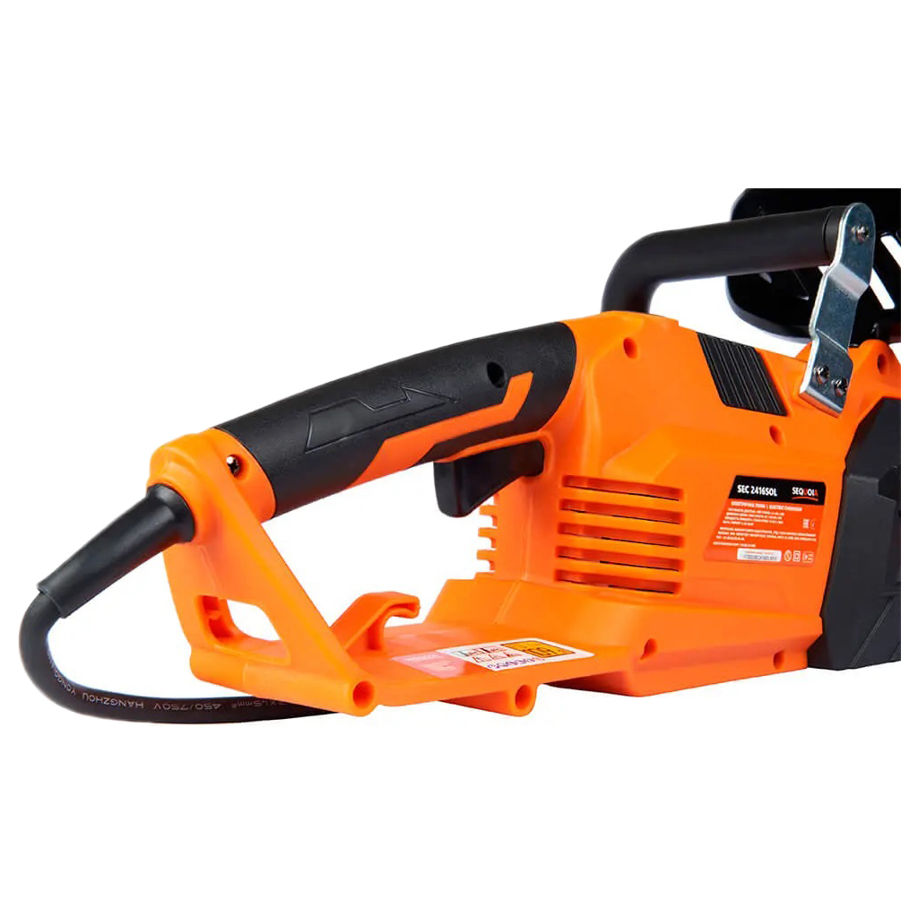 Ланцюгова пила SEQUOIA 2.4к Вт, шина 40 см, ланцюг 3/8'', 1.3 мм, 5.3 кг (SEC2416SOL) - зображення 6