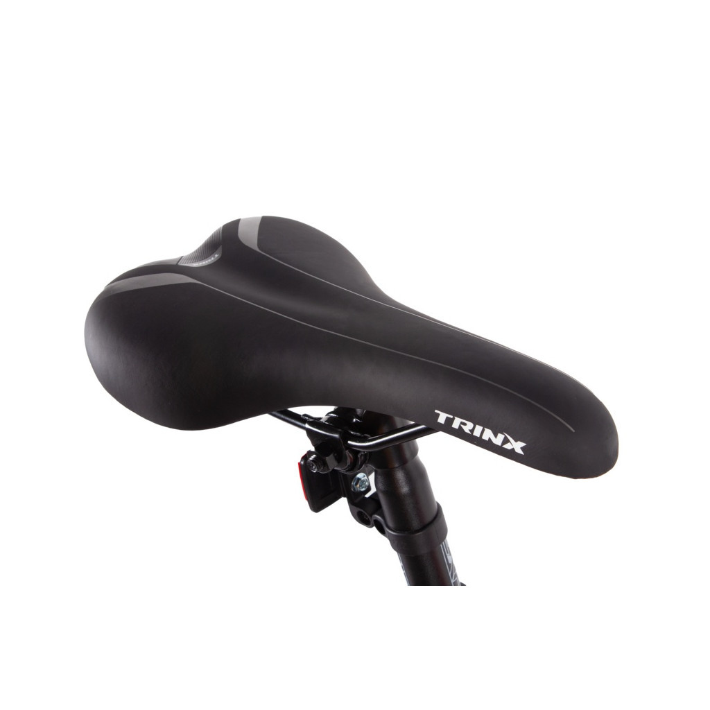 Велосипед Trinx M100 Elite 27.5" рама-20" Matt-Black-Grey-Orange (M100Elite.20MBGO) - зображення 12