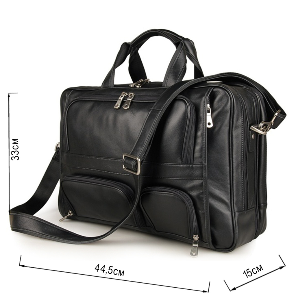 Сумка Vintage Чорна (14379) - зображення 3