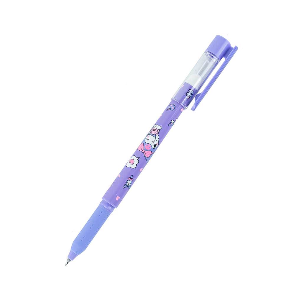 Ручка гелева Kite пиши-стирай Kuromi синя, 2 шт у пеналі (HK24-069-1) - зображення 3