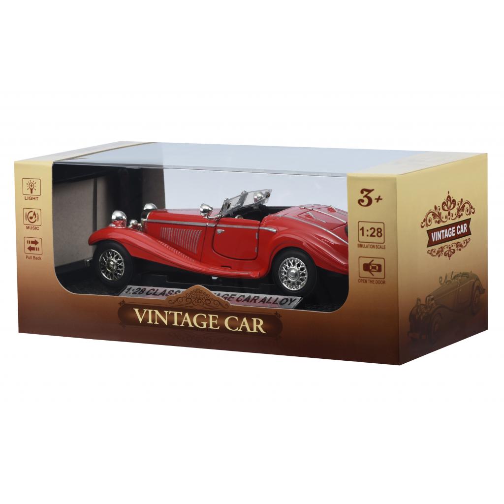 Машина Same Toy Vintage Car со светом и звуком Красный (HY62-2Ut-2) - зображення 3