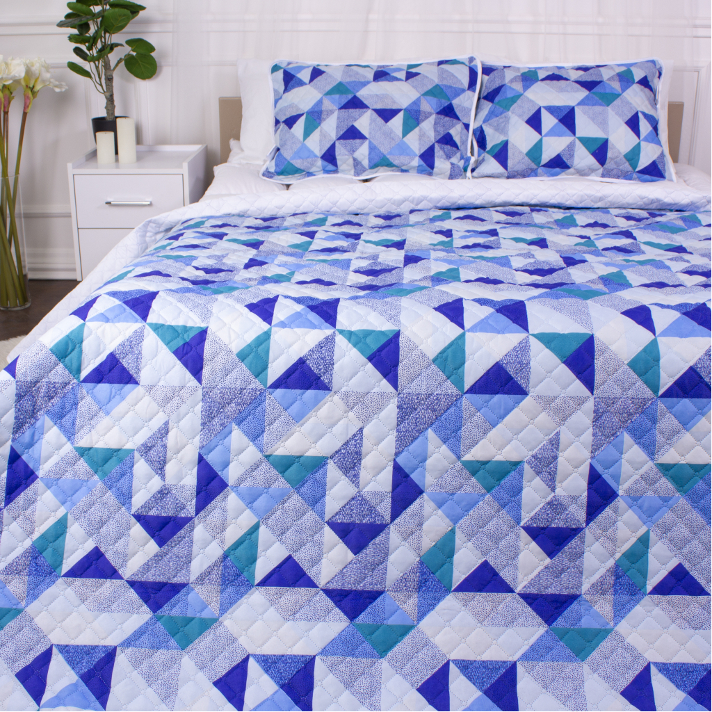 Покривало MirSon набір Print Line №7135 Beatrice 150х210 + наволочка 50х70 (2200006079217) - зображення 1