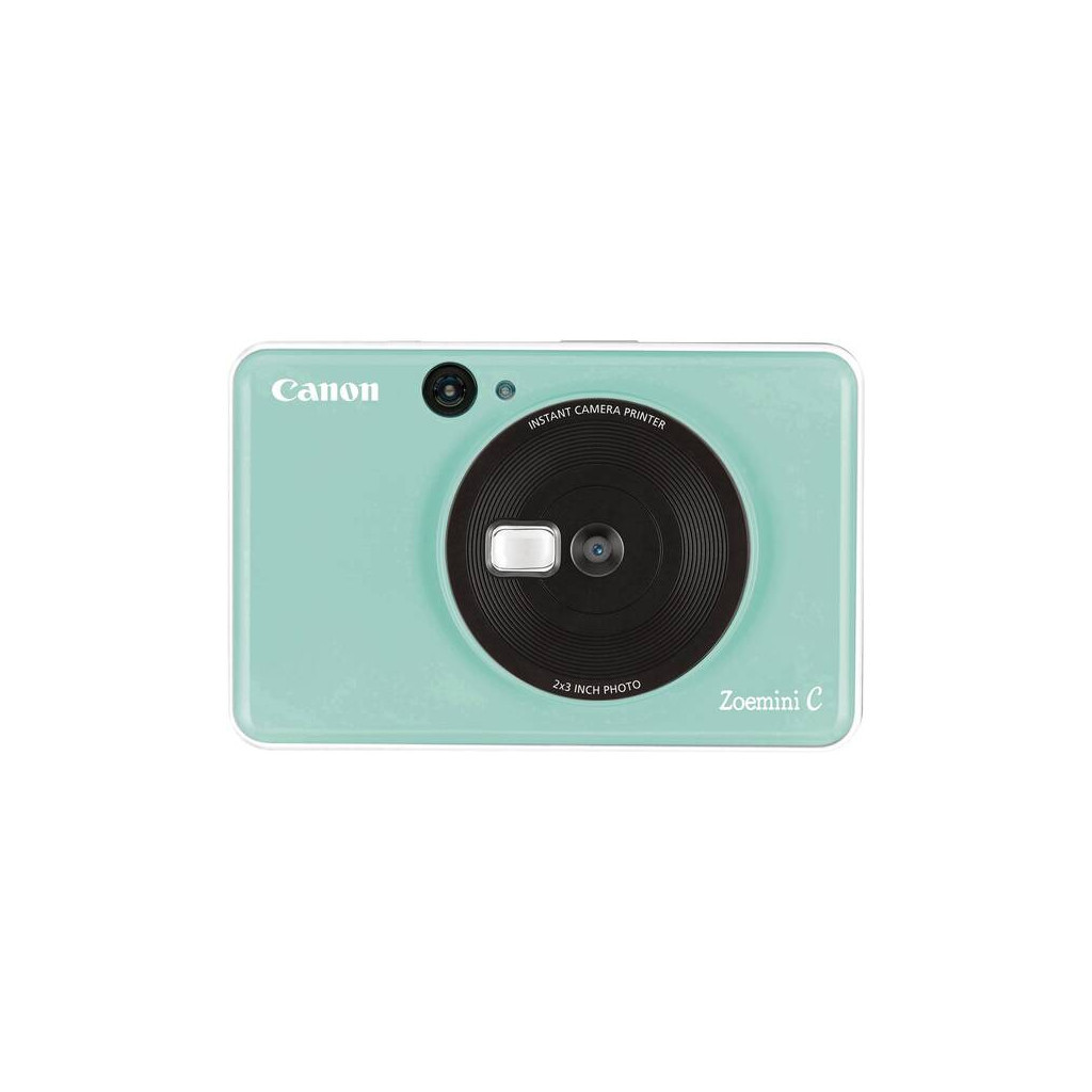Камера миттєвого друку Canon ZOEMINI C CV123 Mint Green (3884C007) - зображення 1