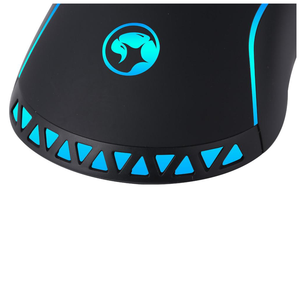 Мишка Marvo M359 RGB-LED USB Black (M359) - зображення 4