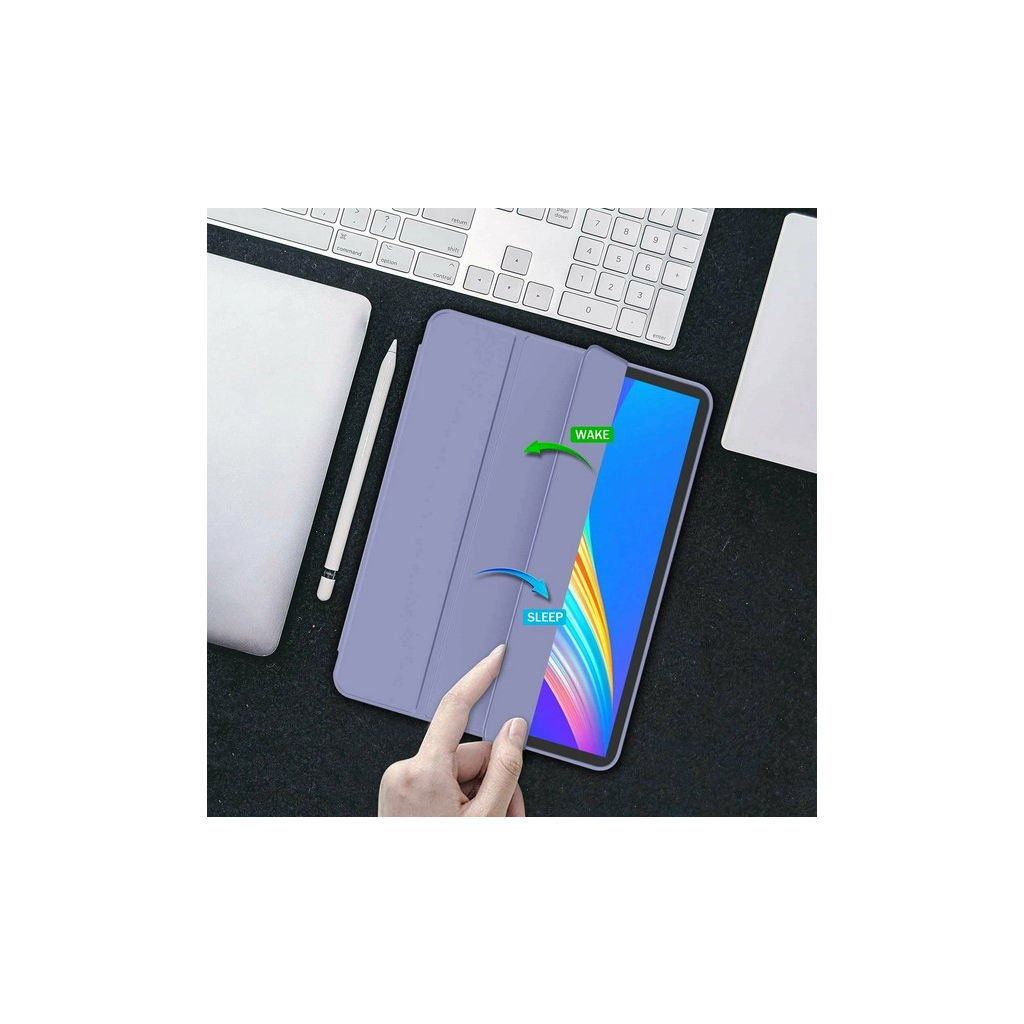 Чохол до планшета BeCover Tri Fold Soft TPU Silicone Apple iPad Pro 13" M4 2024 Purple (711754) - зображення 5
