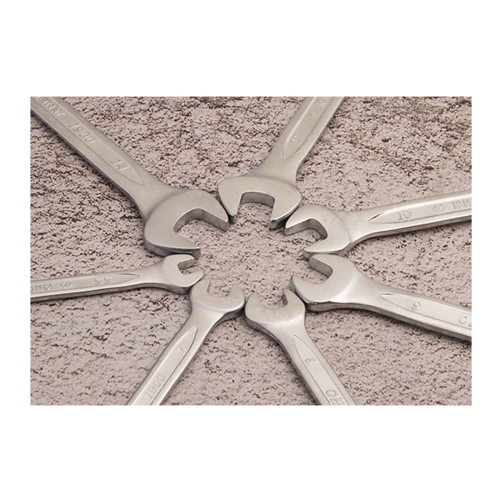 Ключ KING TONY ріжковий 12 шт. 6-32 мм (1112MRN) - зображення 4