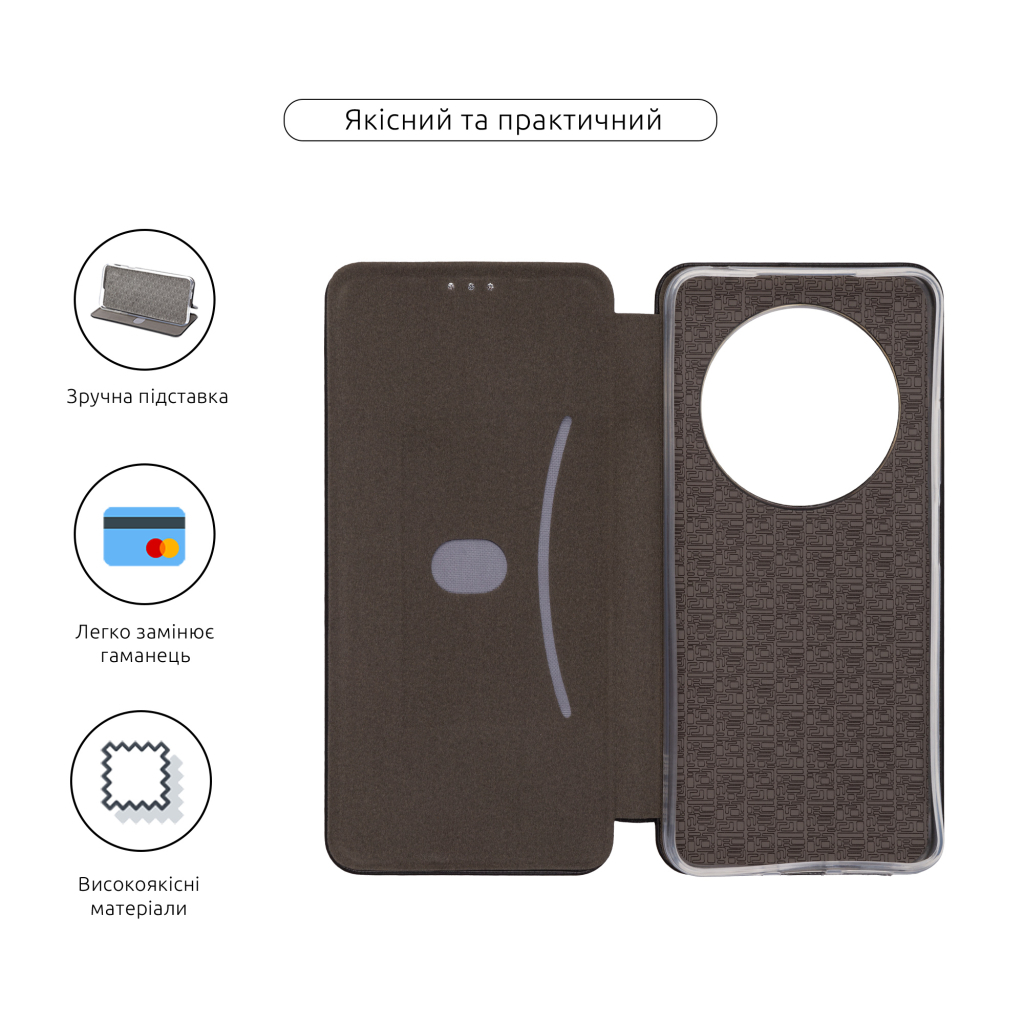 Чохол до мобільного телефона Armorstandart G-Case Xiaomi Poco M7 5G Black (ARM85158) - зображення 3