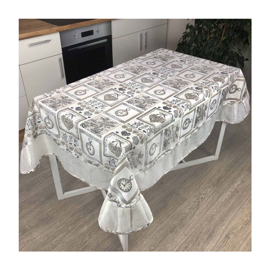 Скатертина Прованс Happy Time 220х150 см (23766) - зображення 1