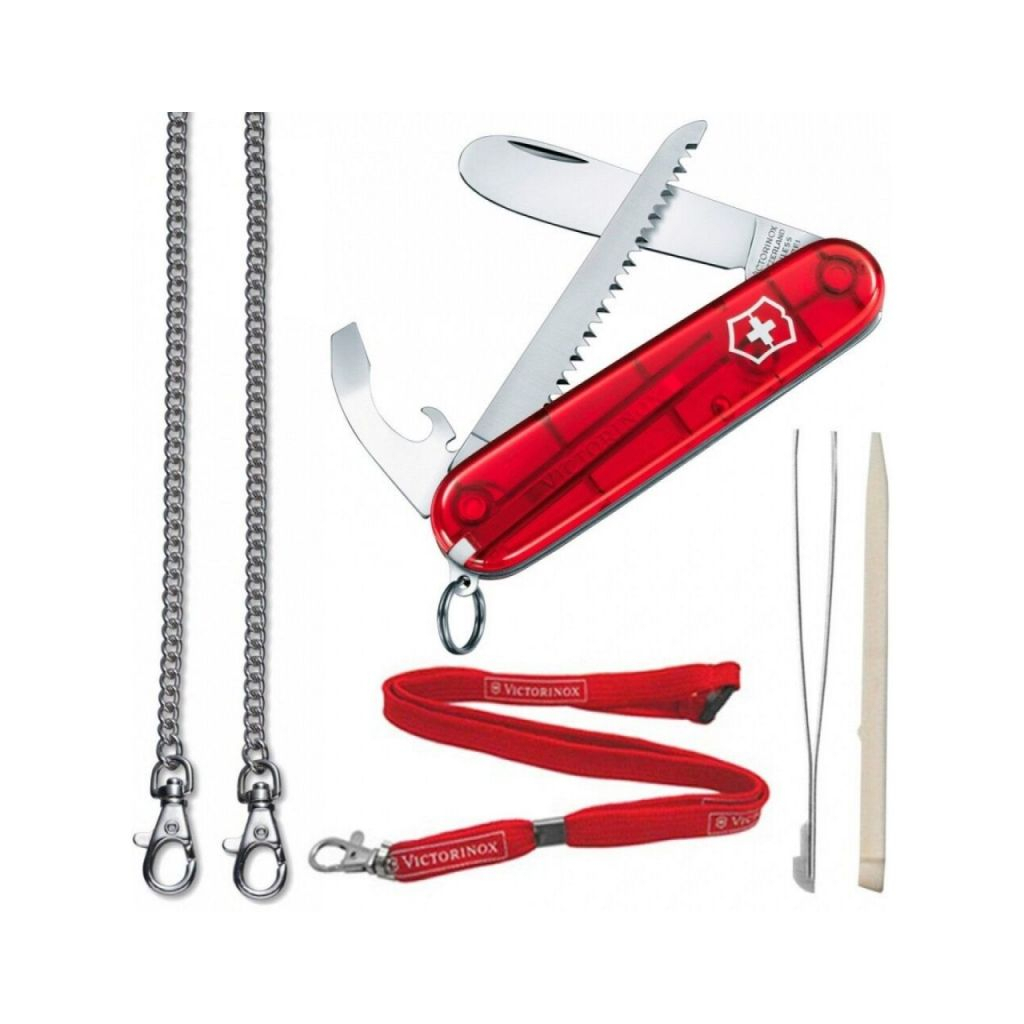 Ніж Victorinox My First Transparent Red (0.2373.T) - зображення 2