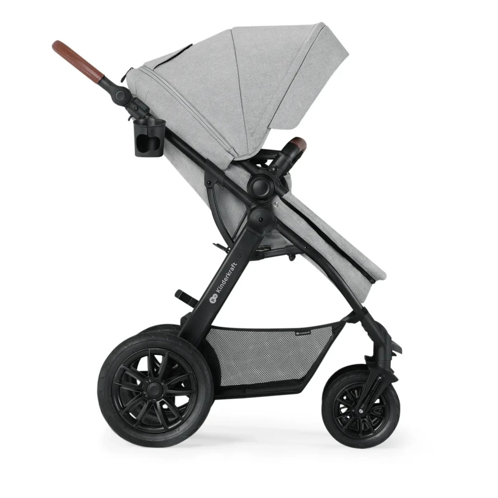 Коляска Kinderkraft 3 в 1 Xmoov CT Light Gray (KSXMOV00LGR3000) (5902533920921) - зображення 6