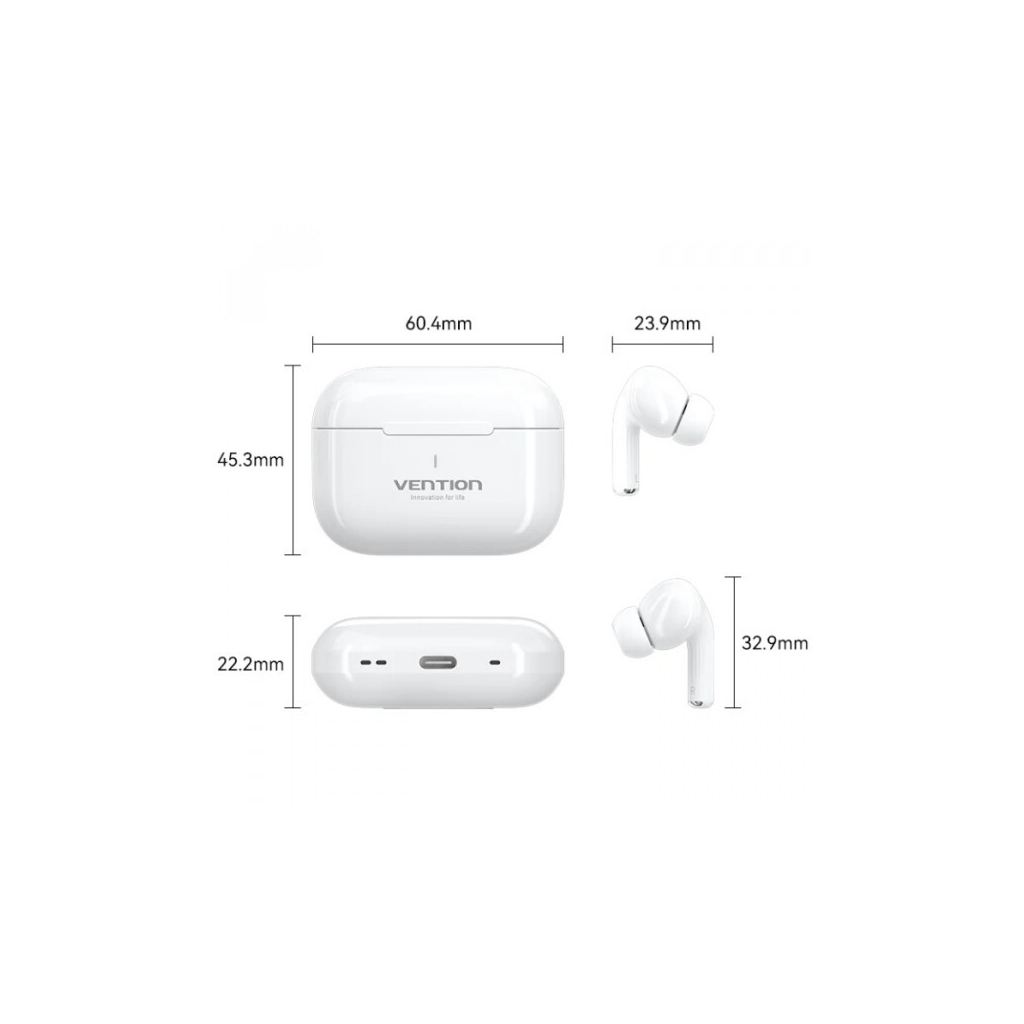 Навушники VENTION Elf Echo Lite E11 White (NBVW0) - зображення 3