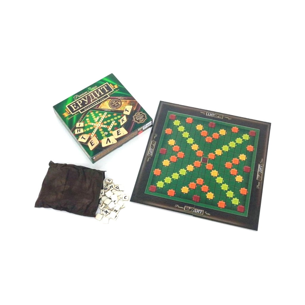 Настільна гра Danko Toys Ерудит Premium series (Erudite Premium series) (укр - рос.) (G-ER-U-01) - зображення 4