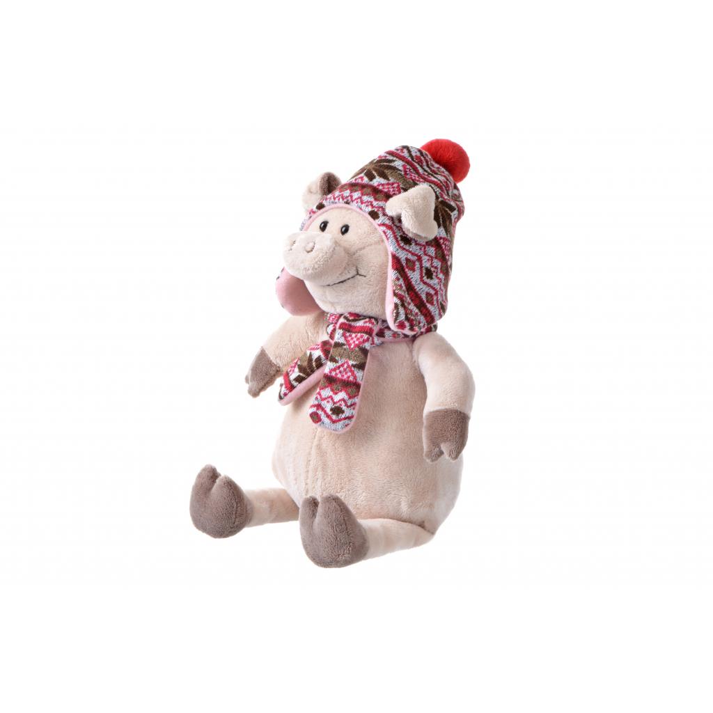 М'яка іграшка Same Toy Свинка в шапці 38 см (THT720) - зображення 1