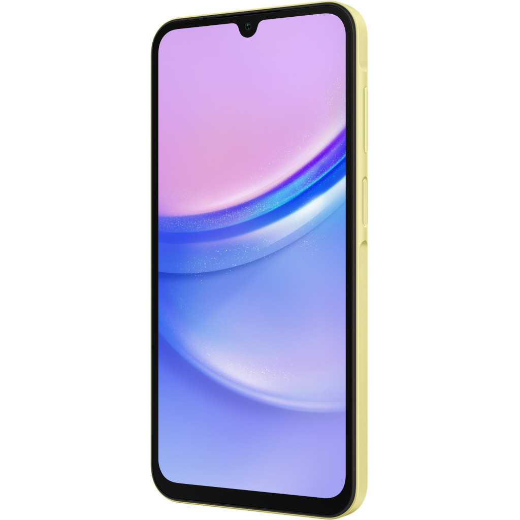Мобільний телефон Samsung Galaxy A15 LTE 8/256Gb Yellow (SM-A155FZYIEUC) - зображення 7