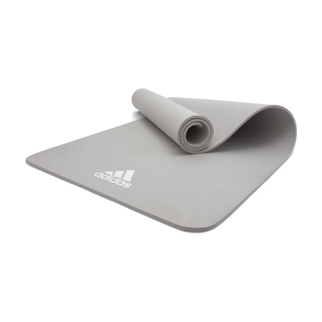 Килимок для йоги Adidas Yoga Mat ADYG-10100GR 176 х 61 х 0,8 см сірий (ADYG-10100GR) - зображення 1