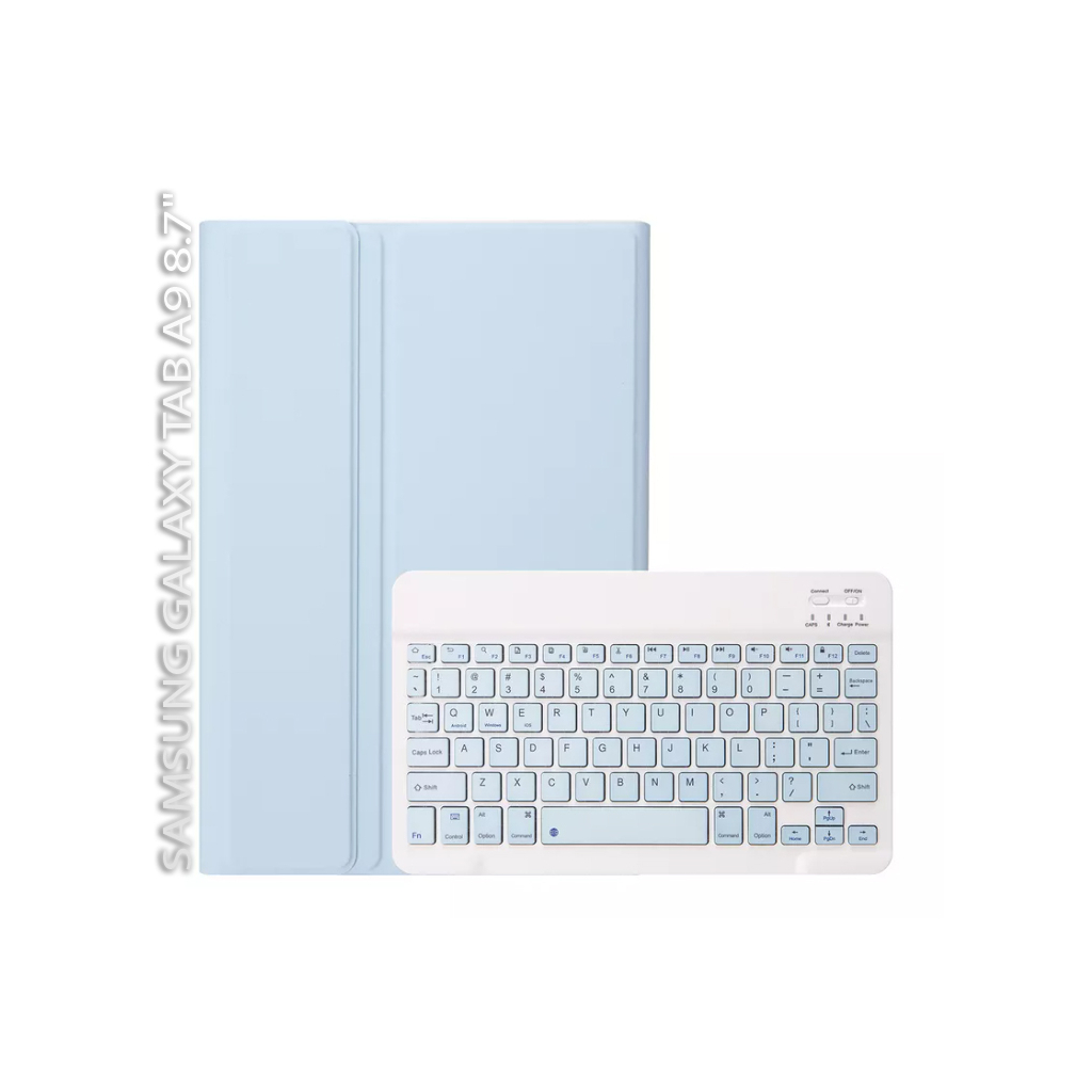 Чохол до планшета BeCover Keyboard Samsung Tab A9 SM-X115 8.7" Light Blue (712358) - зображення 1