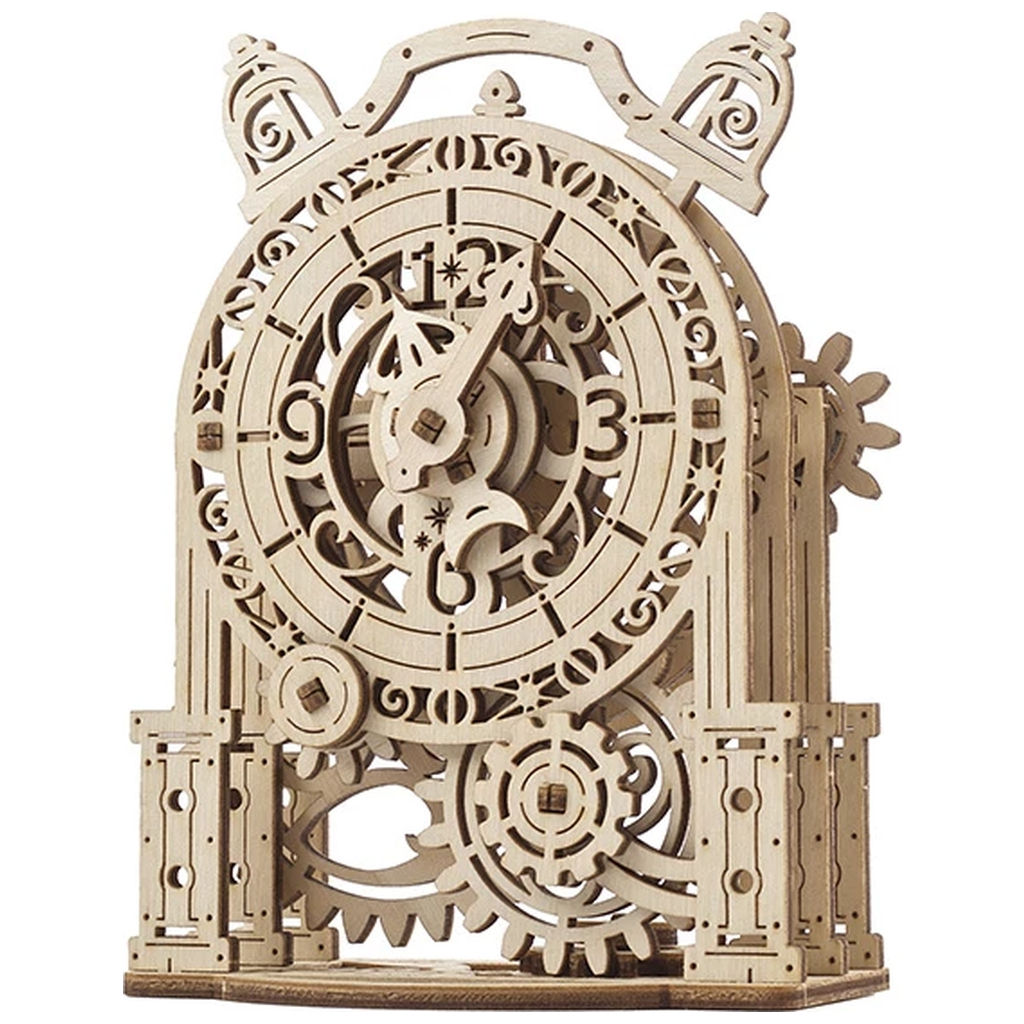 Конструктор Ugears механічний 3D Вінтажний будильничок (70163) - зображення 1
