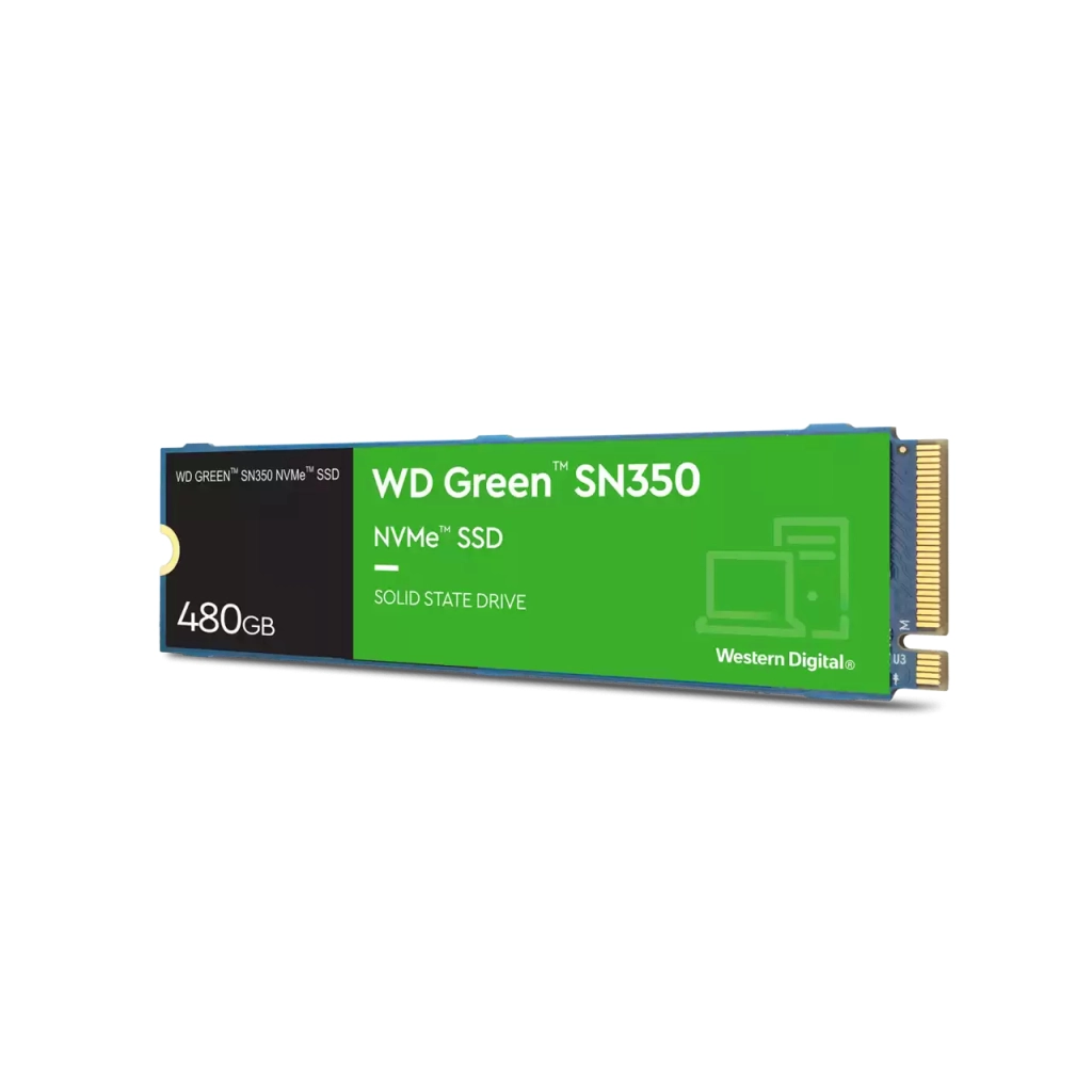 Накопичувач SSD M.2 2280 480GB SN350 WD (WDS480G2G0C) - зображення 1