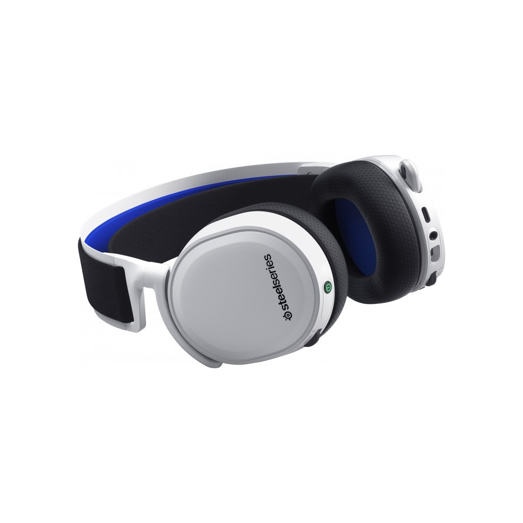 Навушники SteelSeries Arctis 7P+ for PS5 White (SS61471) - зображення 5