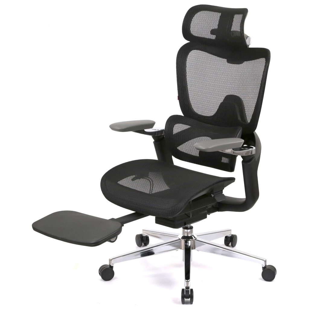 Офісне крісло Аклас Петрос R-SR Чорний (Чорний) (00158585) - зображення 6