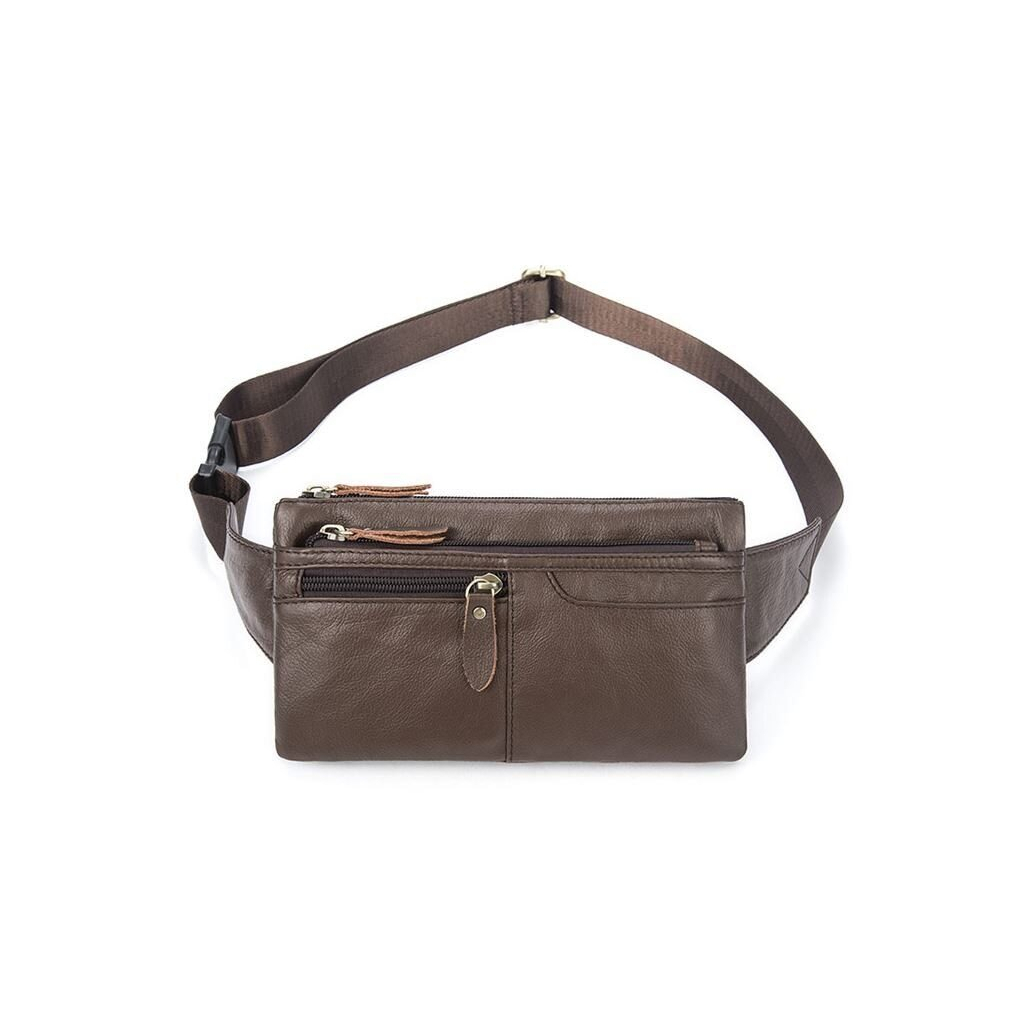 Сумка Vintage На пояс Коричнева (14736) - зображення 1
