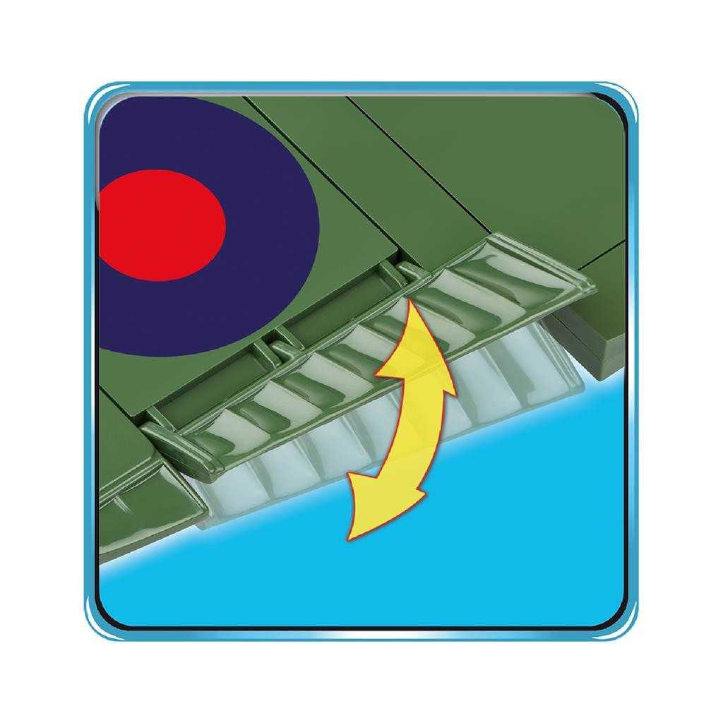 Конструктор Cobi Друга Світова Війна Літак B-25C MKII Мітчелл, 500 деталей (COBI-5530) - зображення 8